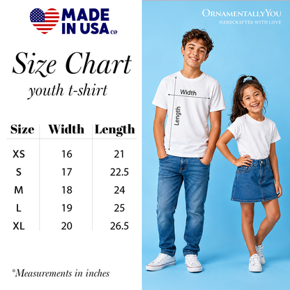 Kids Coquette School Goose T-Shirt, Cute and Funny Tee for Youth Girls