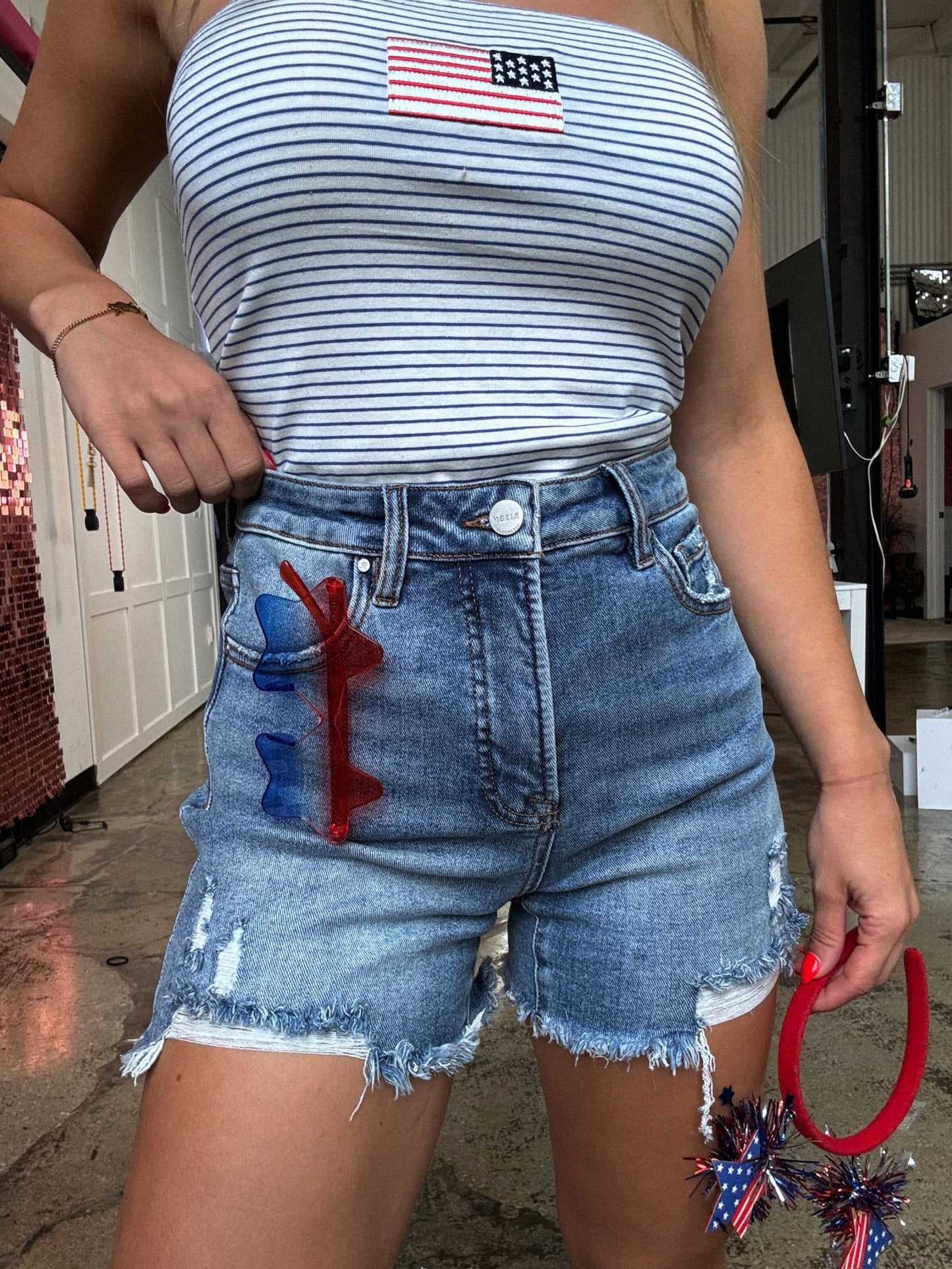 All American Shorts Bundle (1 Willow Short + 1 Graphic Tee)