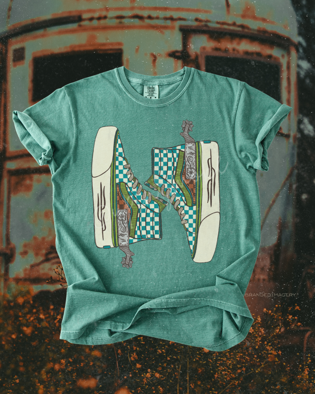 Checkered Out 2.0 tee