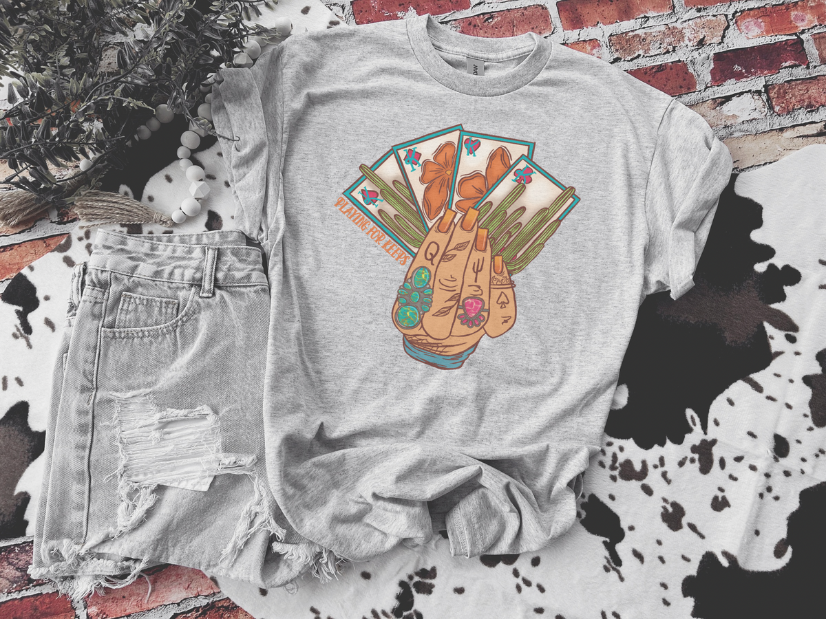 Playing for keeps Tee