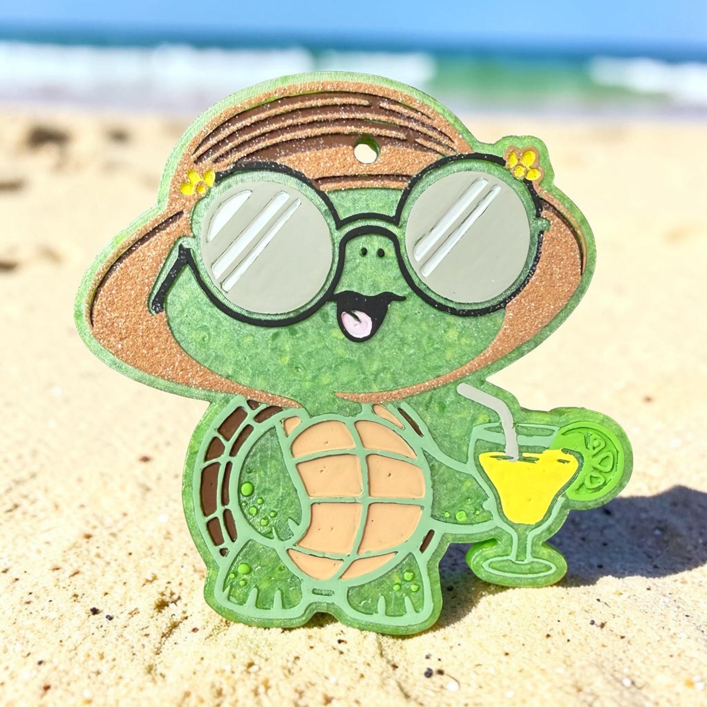 On Turtle Time Freshie