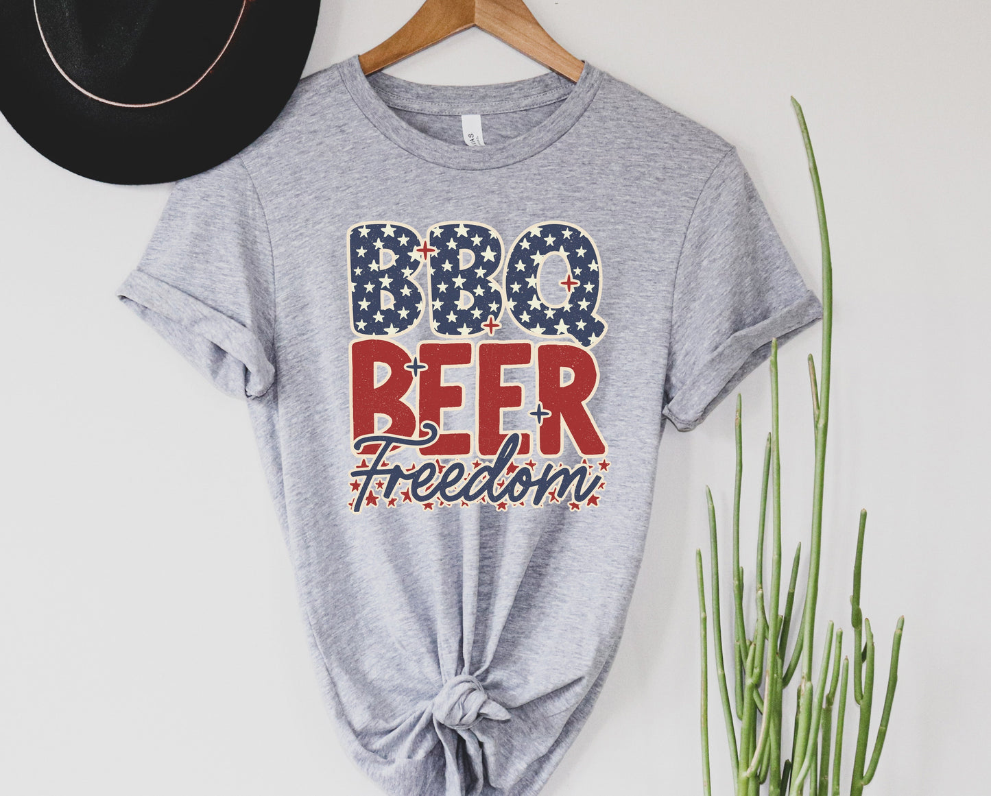 BBQ & Freedom Graphic Tee