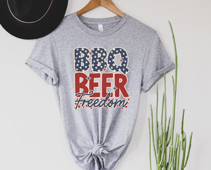 BBQ & Freedom Graphic Tee