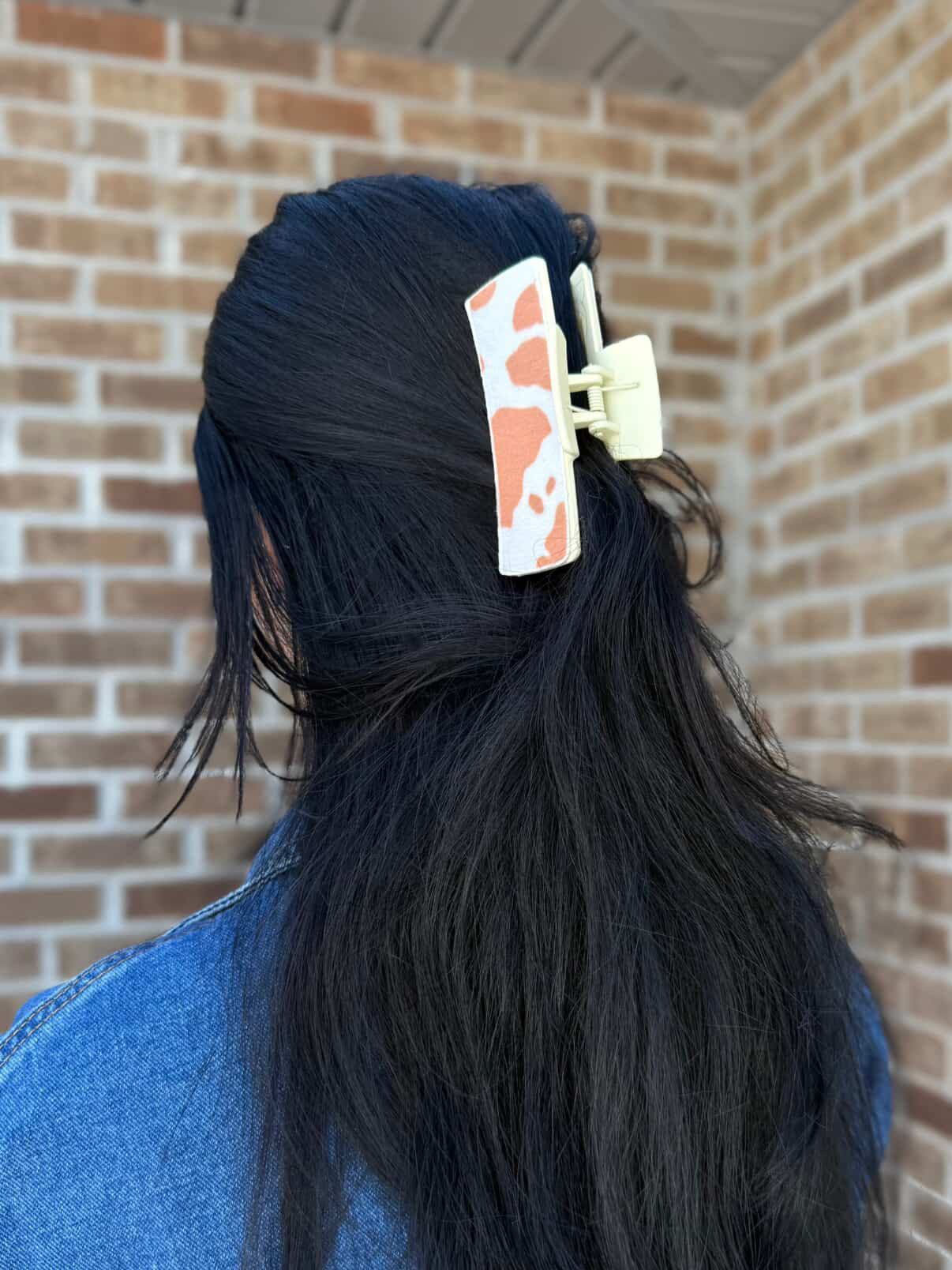 Soft Spot Cowprint Hair Clip