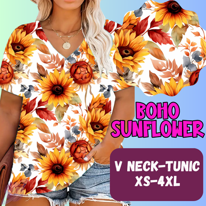 BOHO SUNFLOWER-PPO 13- TOPS AND BOTTOMS-PREORDER CLOSING 6/15