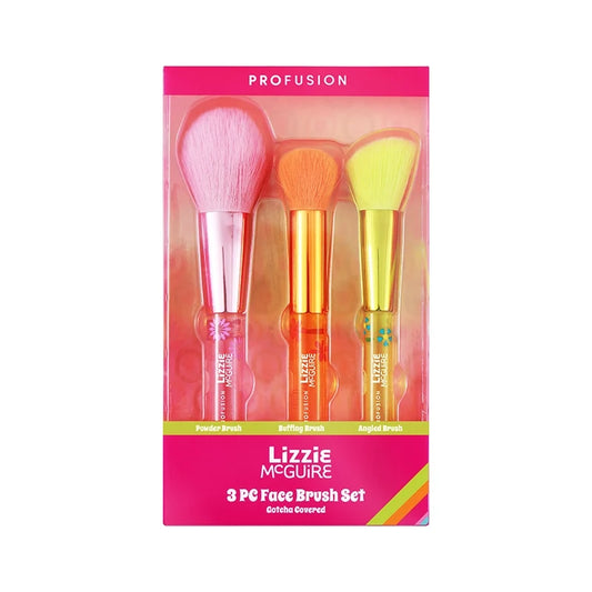 Lizzie McGuire | Gotcha Covered 3 PC Face Brush Set