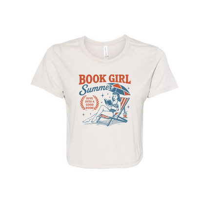 Book Girl Summer Graphic Tee
