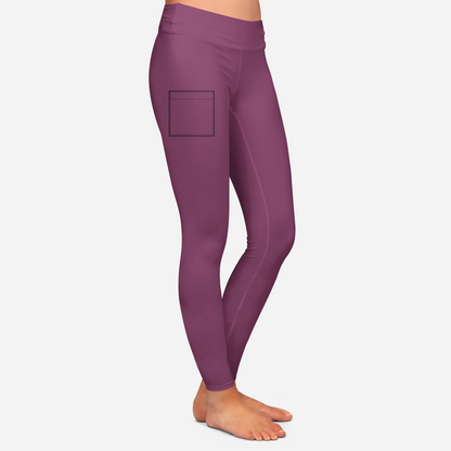 CLEARANCE Solid with Pockets - High-quality Handcrafted Vibrant Leggings