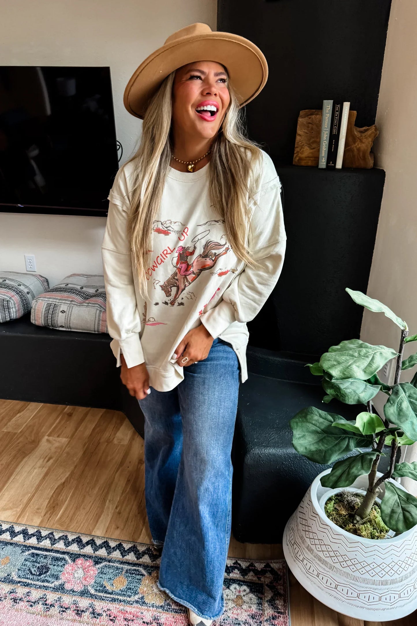 PREORDER: Ranch Girl Classic Crew Pullover