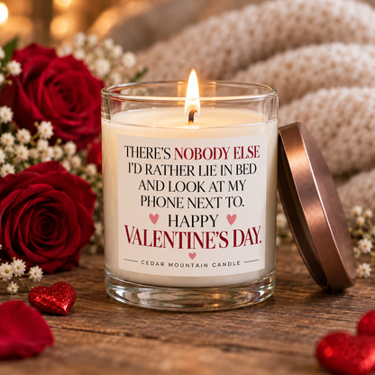 There's Nobody Else… – Desert Bloom | Valentine's Day 9 oz Whiskey Jar Candle