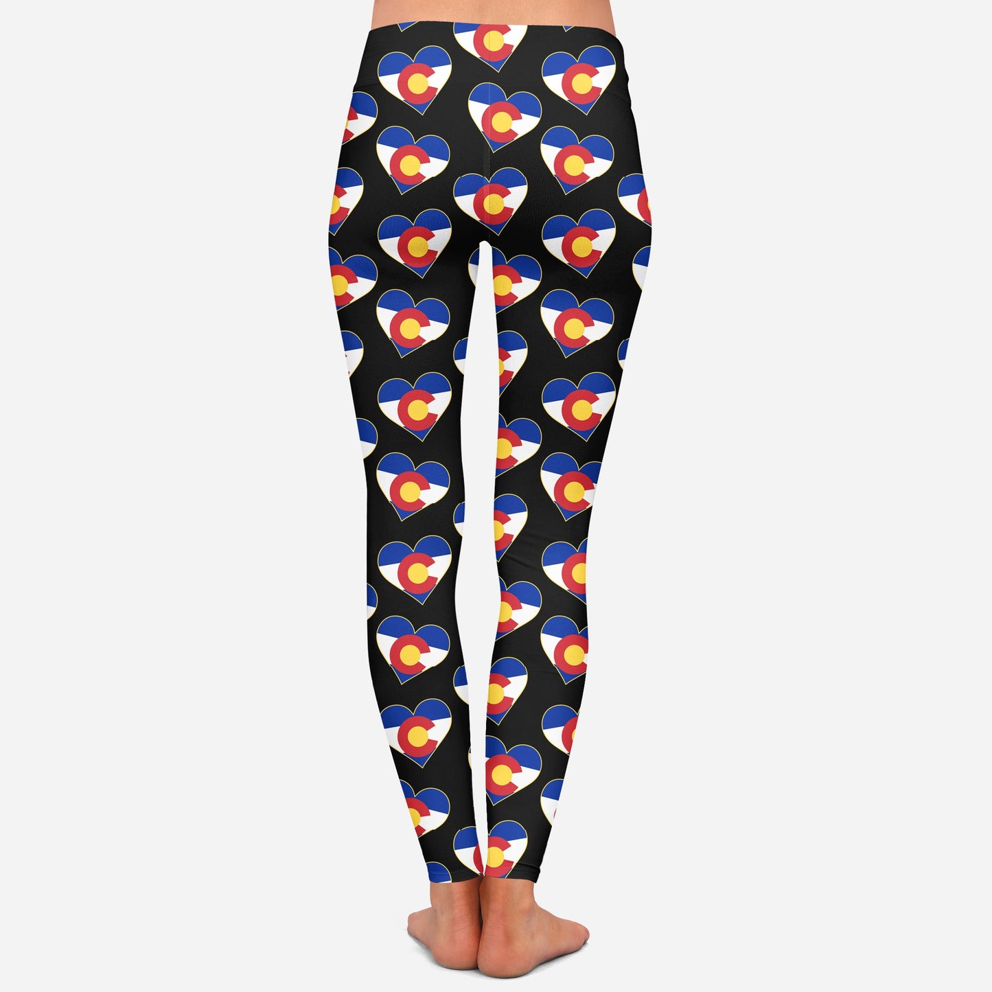 SUPER CLEARANCE Colorado Love (Exclusive) - High-quality Handcrafted Vibrant Leggings