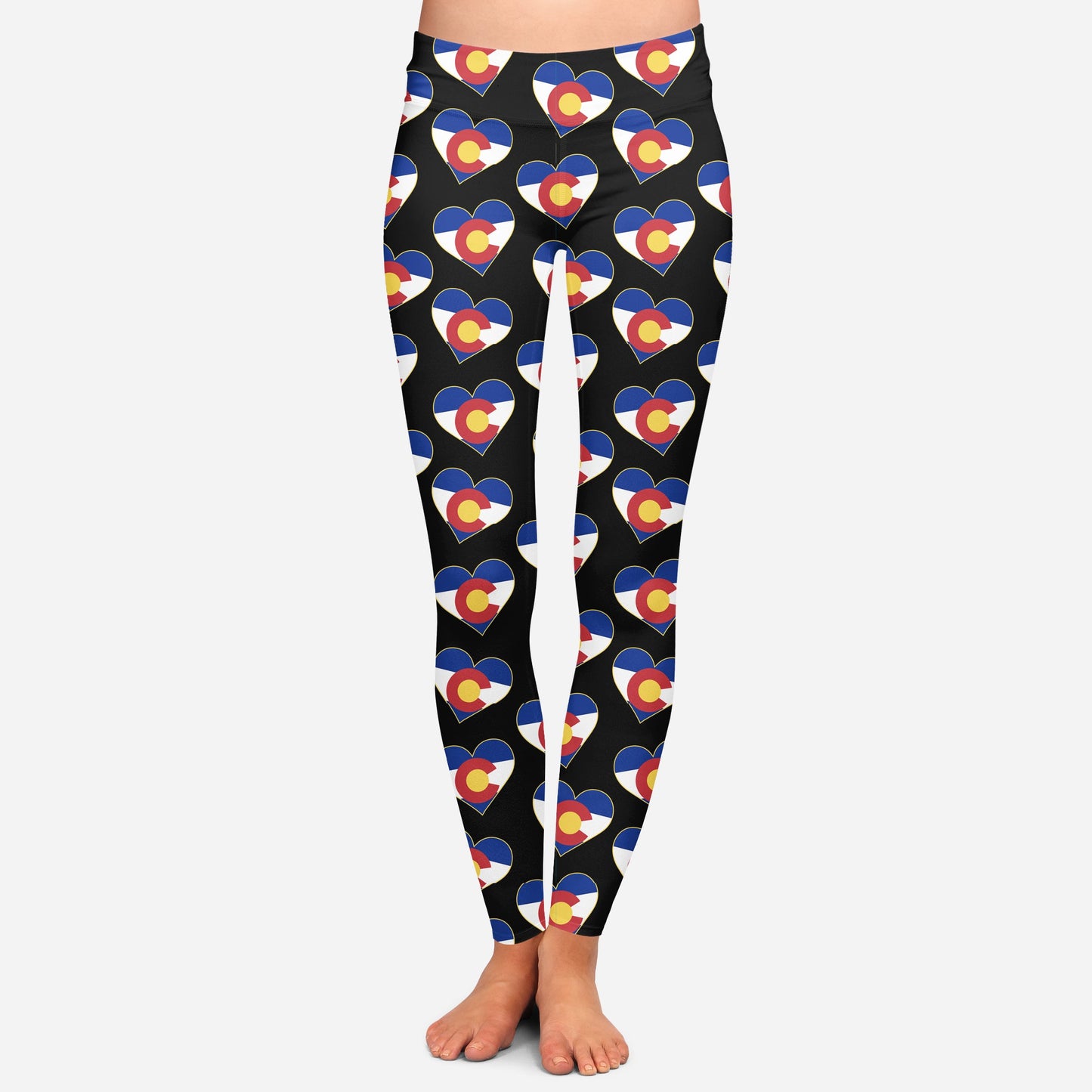 SUPER CLEARANCE Colorado Love (Exclusive) - High-quality Handcrafted Vibrant Leggings