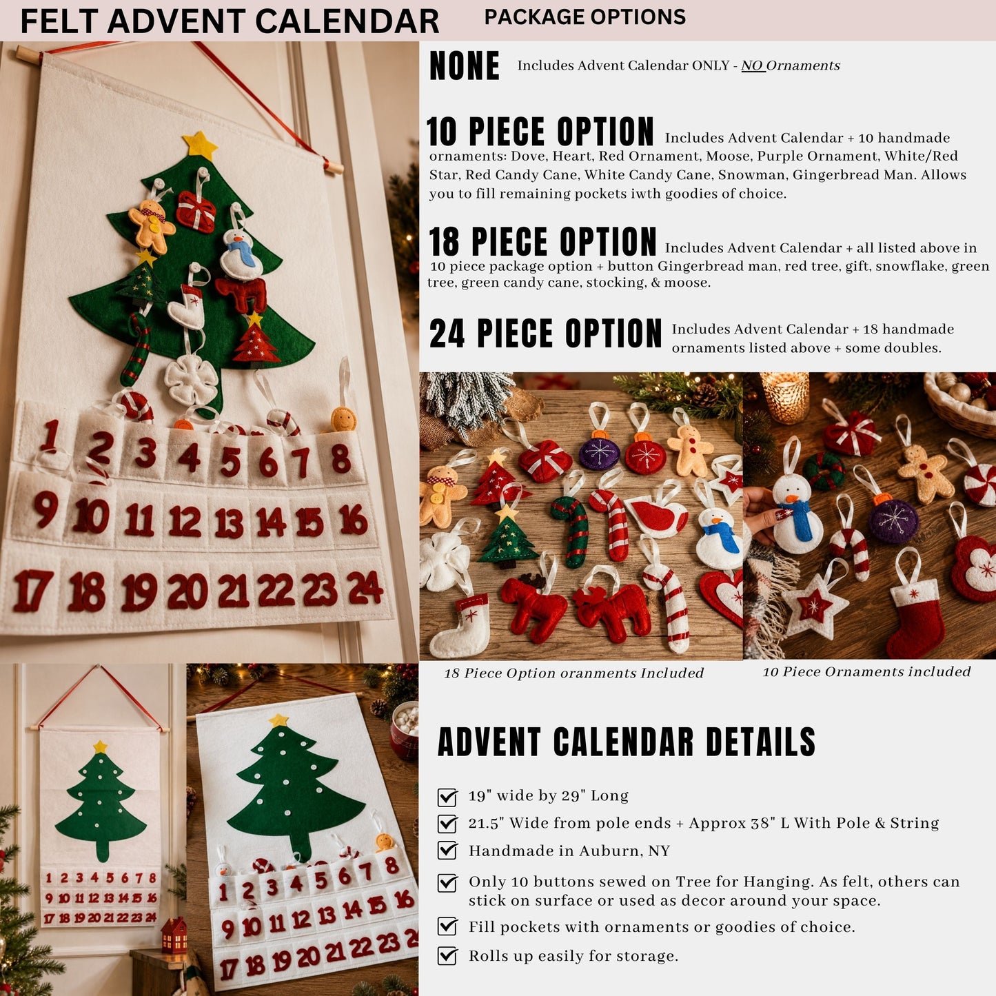 Felt Christmas Advent