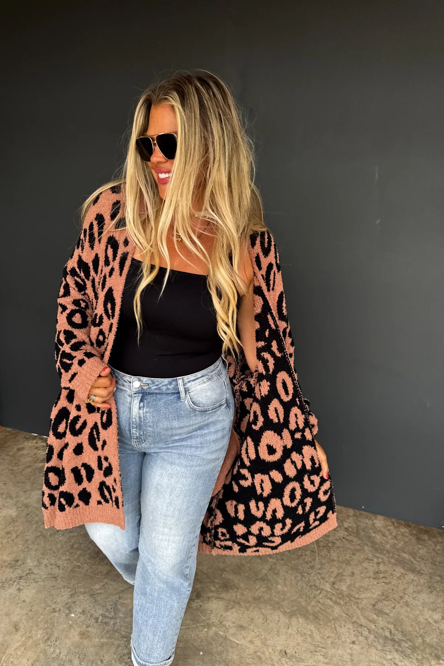 PREORDER: Cheetah Cloud Cardigan