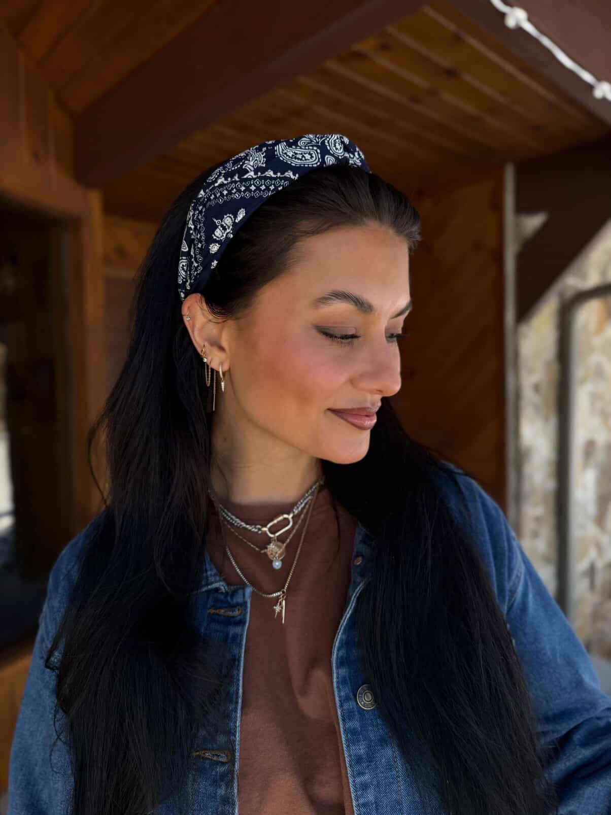 Belle Knotted Bandana Headband