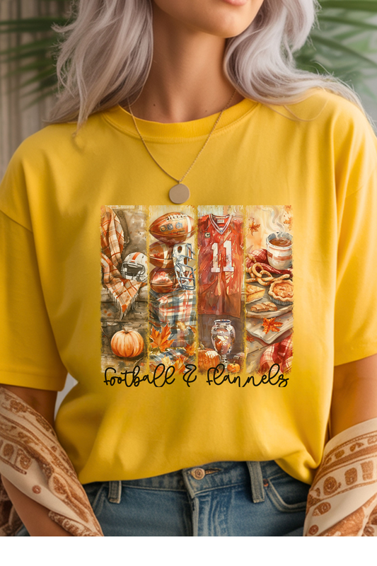 Football & Flannels Graphic Tee