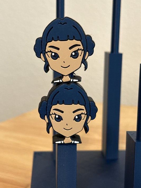 RDZoeyKPop Straw Topper 3D Printed