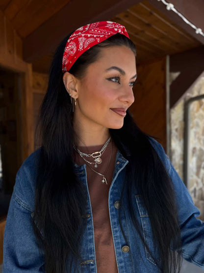 Belle Knotted Bandana Headband
