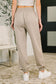 Every Second, Every Hour Jogger Bottoms in Ash Mocha