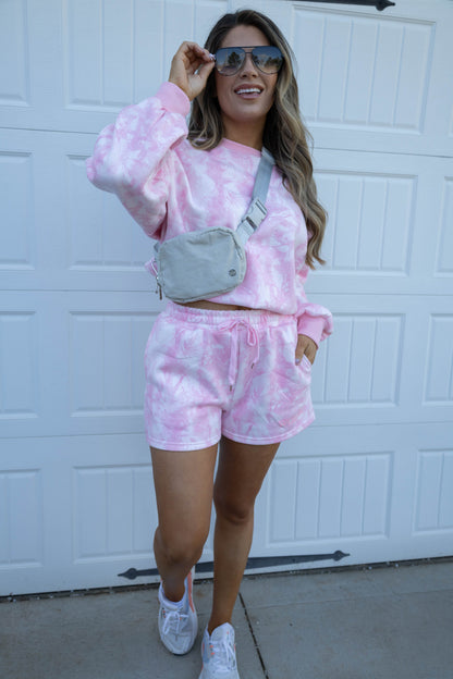 Aspen Pines Pink Camo Shorts