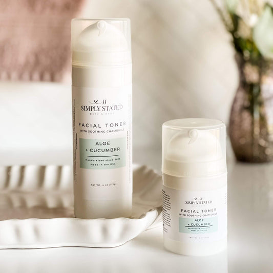 Gelled Facial Toner with Aloe & Cucumber