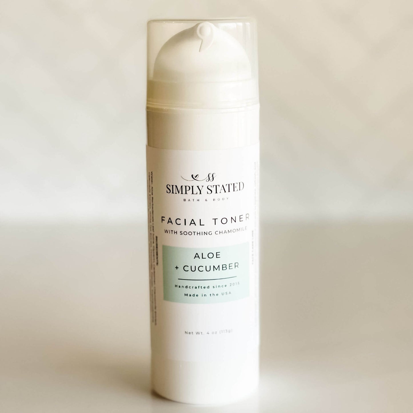Gelled Facial Toner with Aloe & Cucumber