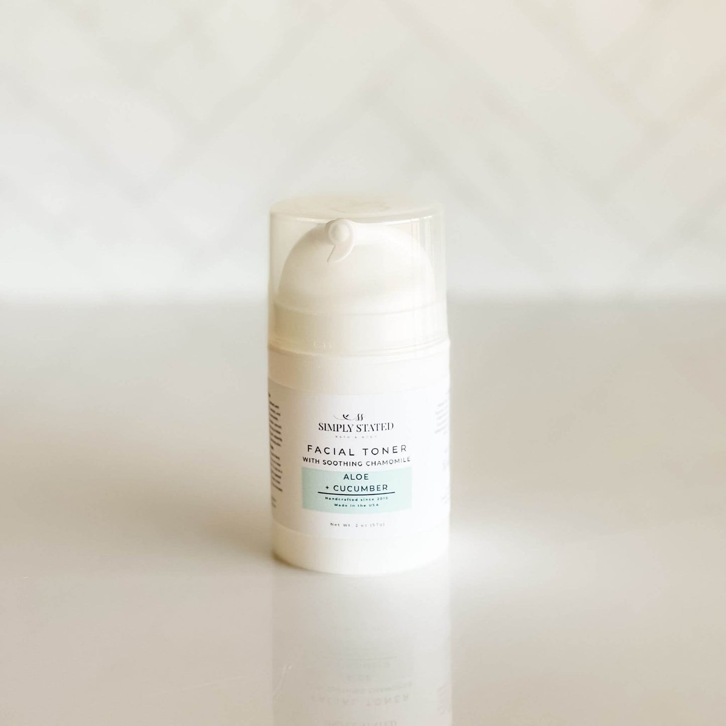 Gelled Facial Toner with Aloe & Cucumber