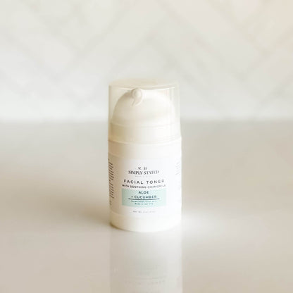 Gelled Facial Toner with Aloe & Cucumber