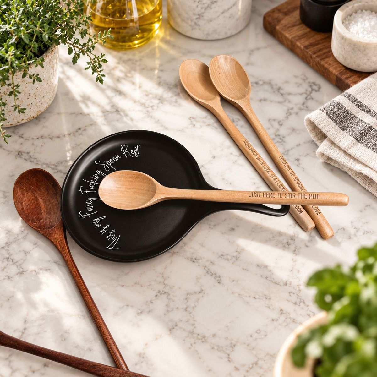 Fancy F'n Spoon Rest