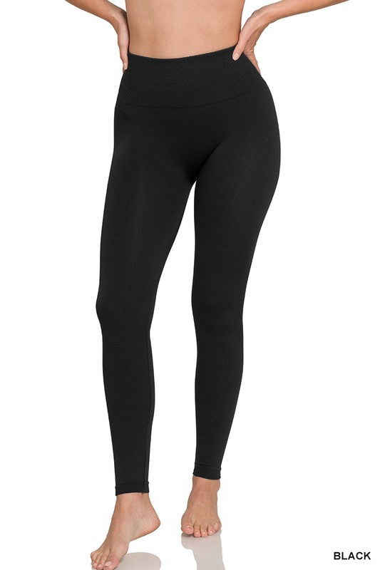 Sweet Steppin' High Waist Leggings in Black