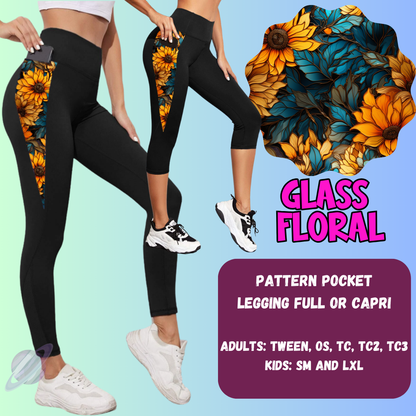 GLASS FLORAL-PPO 13- TOPS AND BOTTOMS-PREORDER CLOSING 6/15