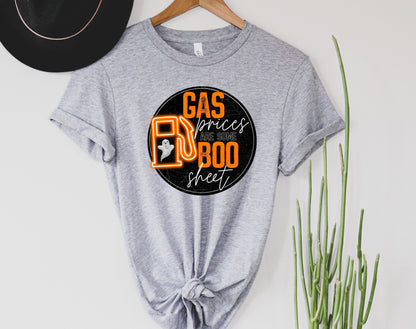 Gas Prices are Boo Sheet Graphic Tee