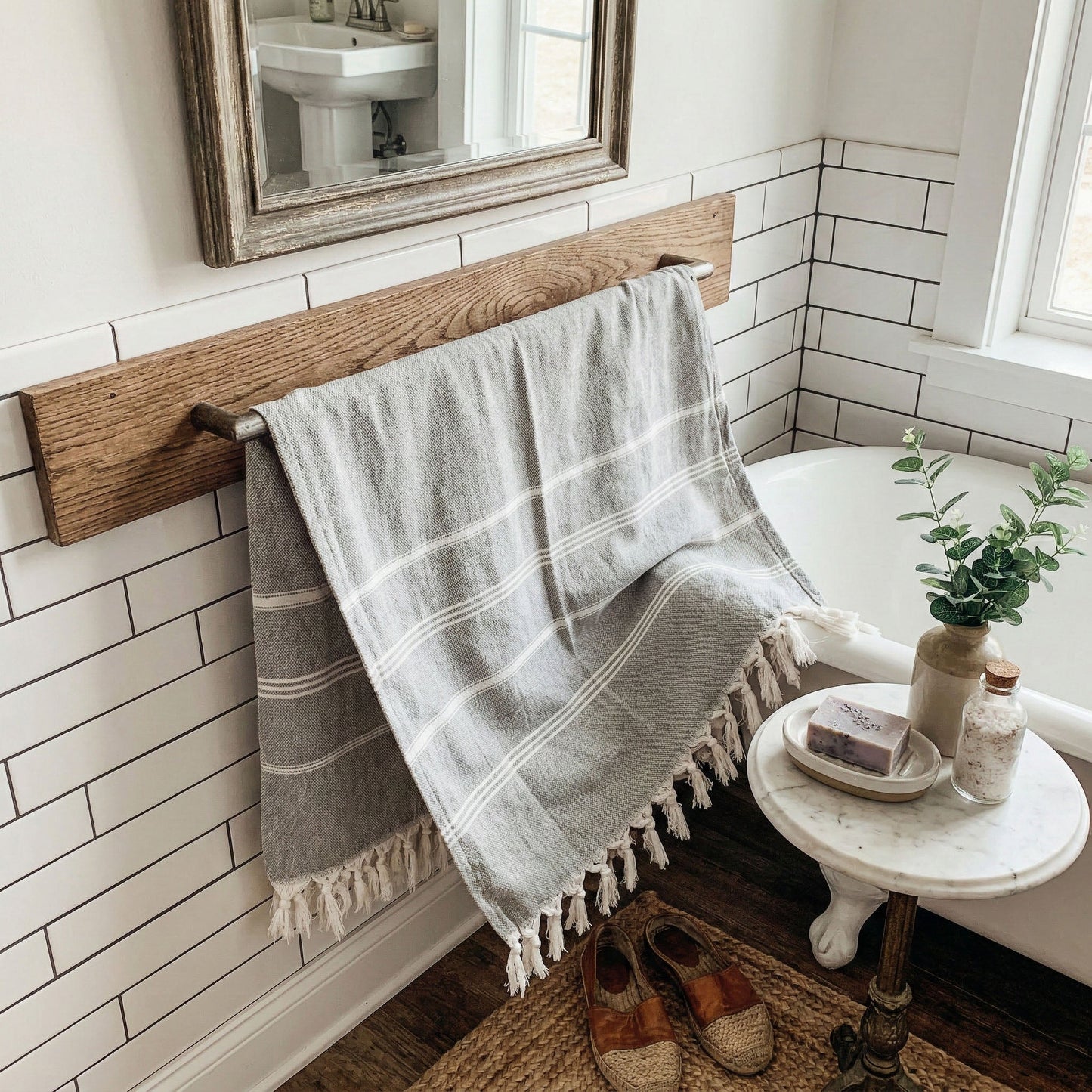 Haley Stripe Towel 180GSM