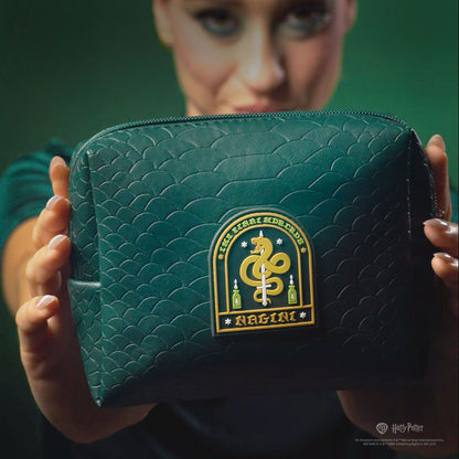 HP Dark Arts | Nagini Cosmetic Bag with Face Gems & Temporary Tattoo