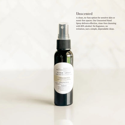 Unscented Hand Spray | Alcohol-Based Sanitizing Mist