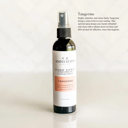 Tangerine Hand Spray | Alcohol-Based Sanitizing Mist