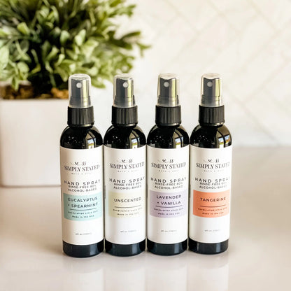 Eucalyptus + Spearmint Hand Spray | Alcohol-Based Sanitizing Mist