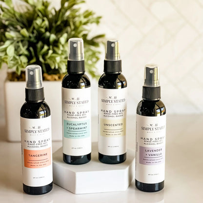 Tangerine Hand Spray | Alcohol-Based Sanitizing Mist