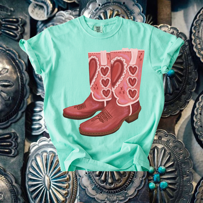 Boot lover tee