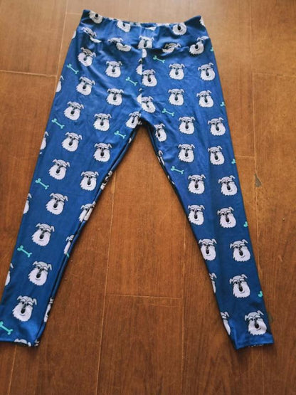 SUPER CLEARANCE Colorado Mini Schnauzer Rescue FUNDRAISER (Exclusive) - High-quality Handcrafted Vibrant Leggings