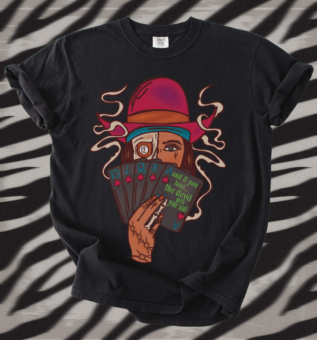 Devil gets your soul tee