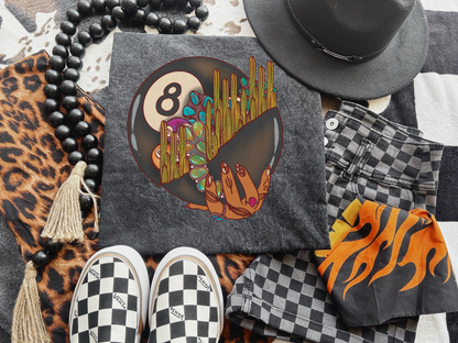 Crackin 8ball tee