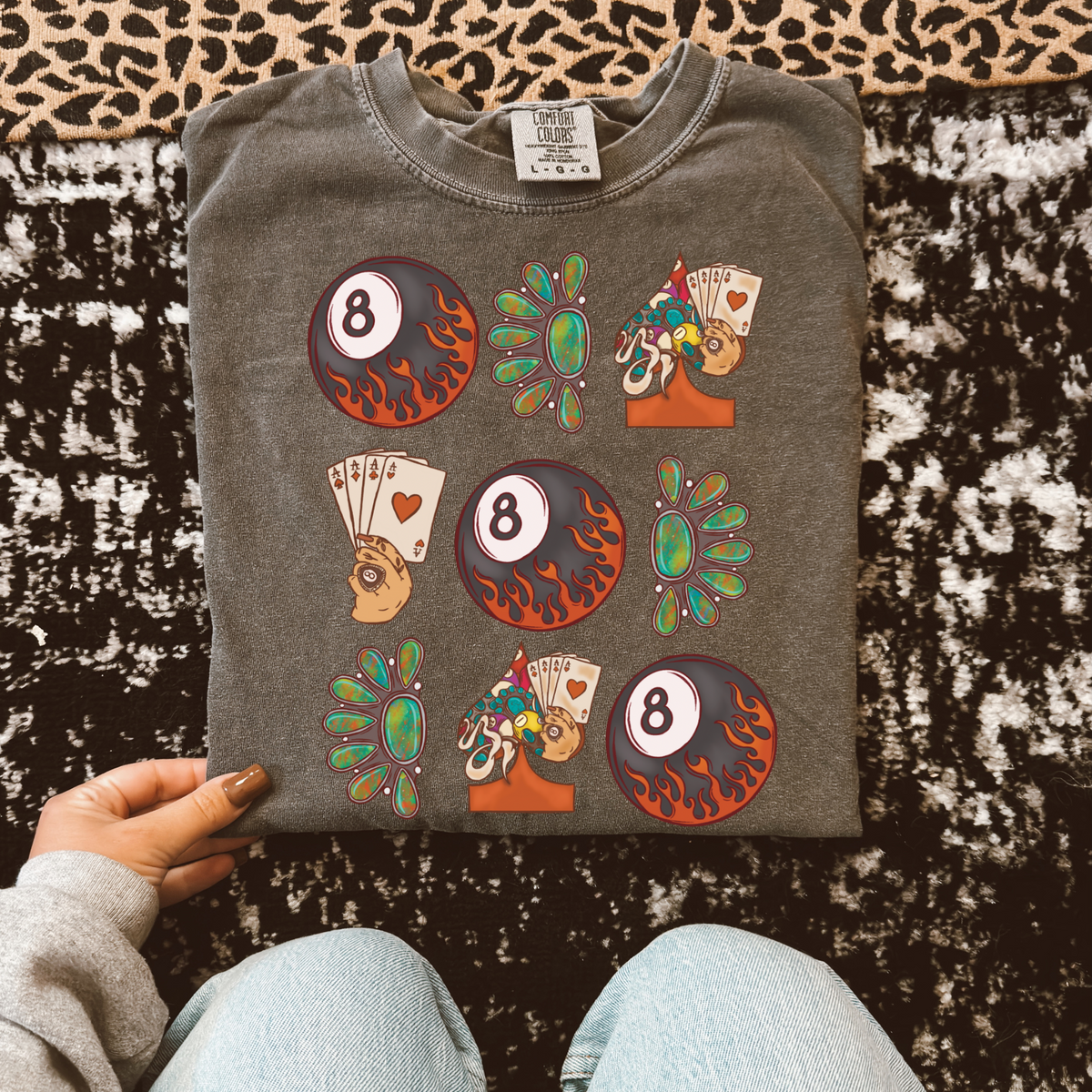 8ball Collage Tee
