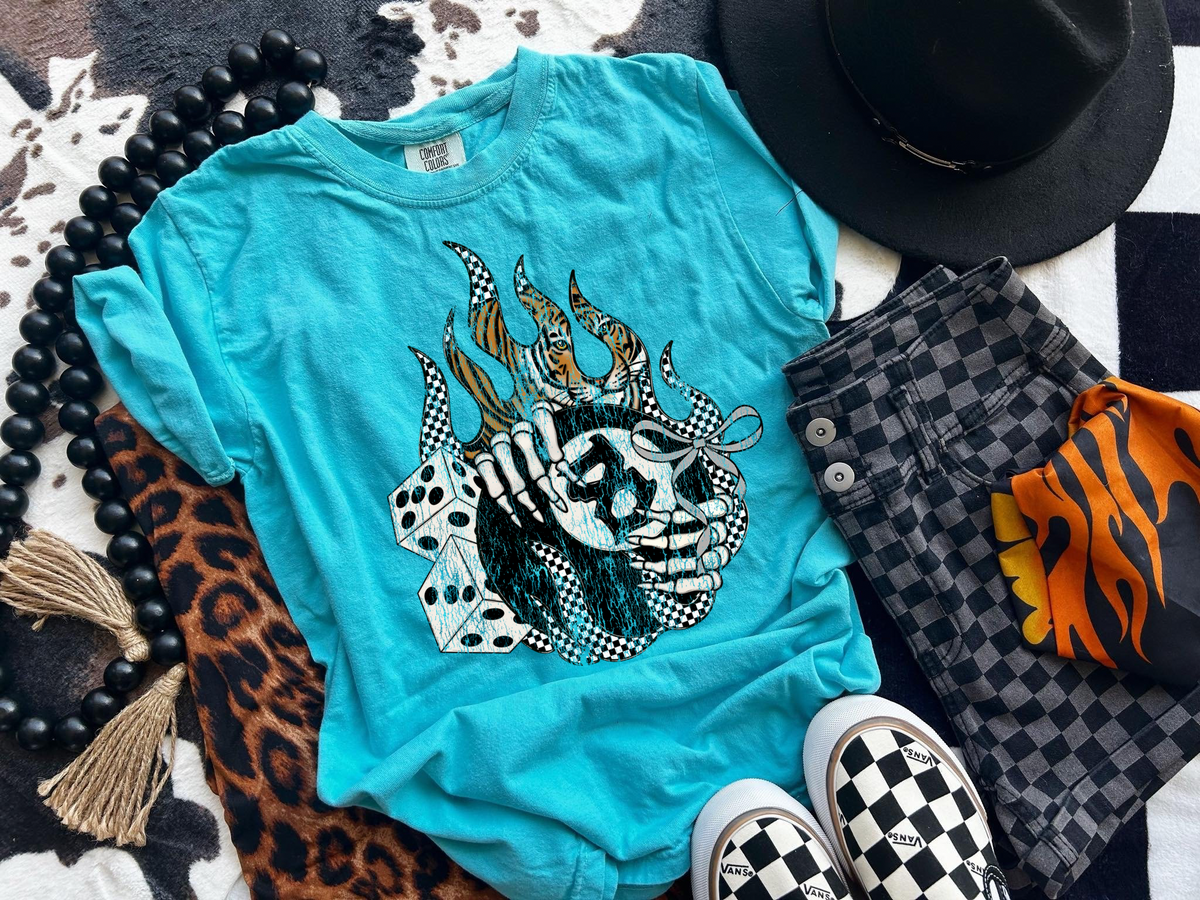 Grunge 8 ball Tee