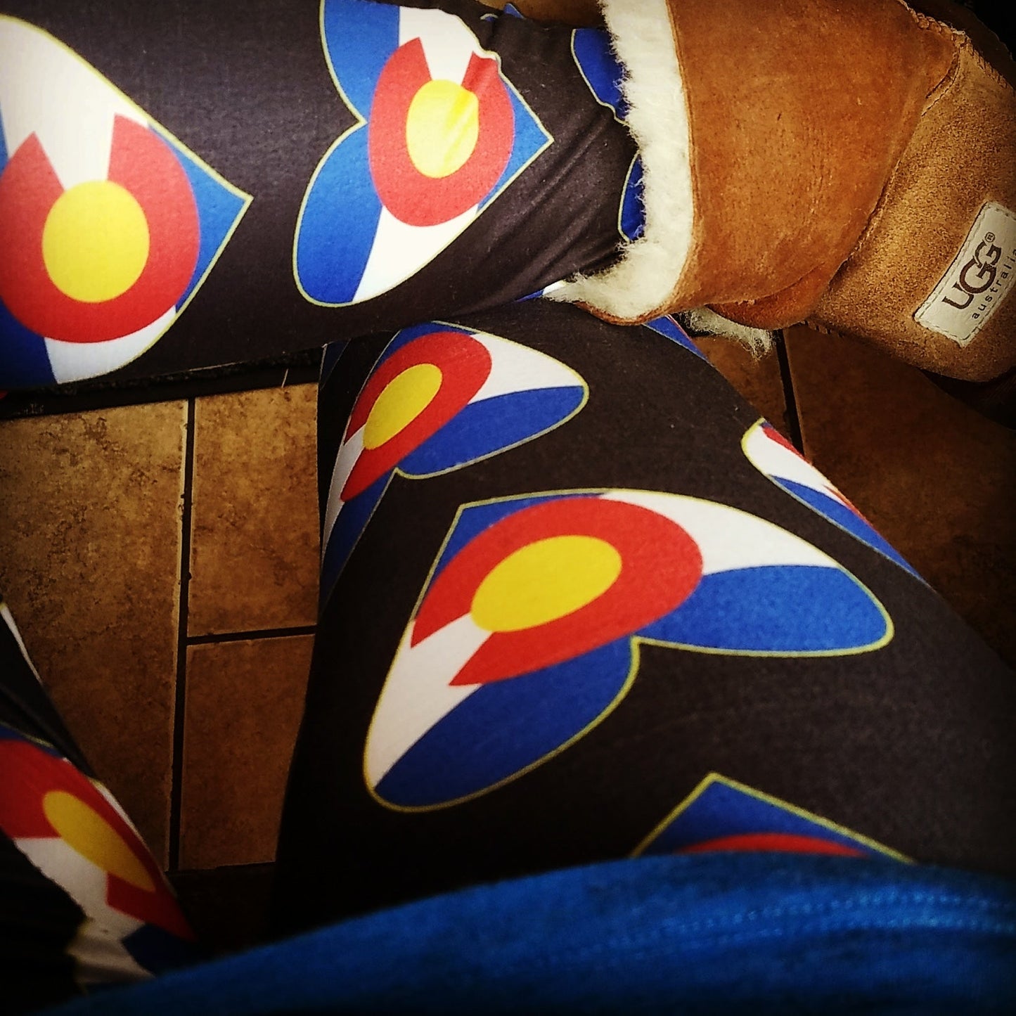 SUPER CLEARANCE Colorado Love (Exclusive) - High-quality Handcrafted Vibrant Leggings