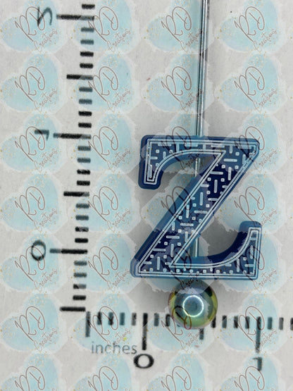Exclusive Z ~ Alphabet Silicone Focal Collection Collab with TaTNCS