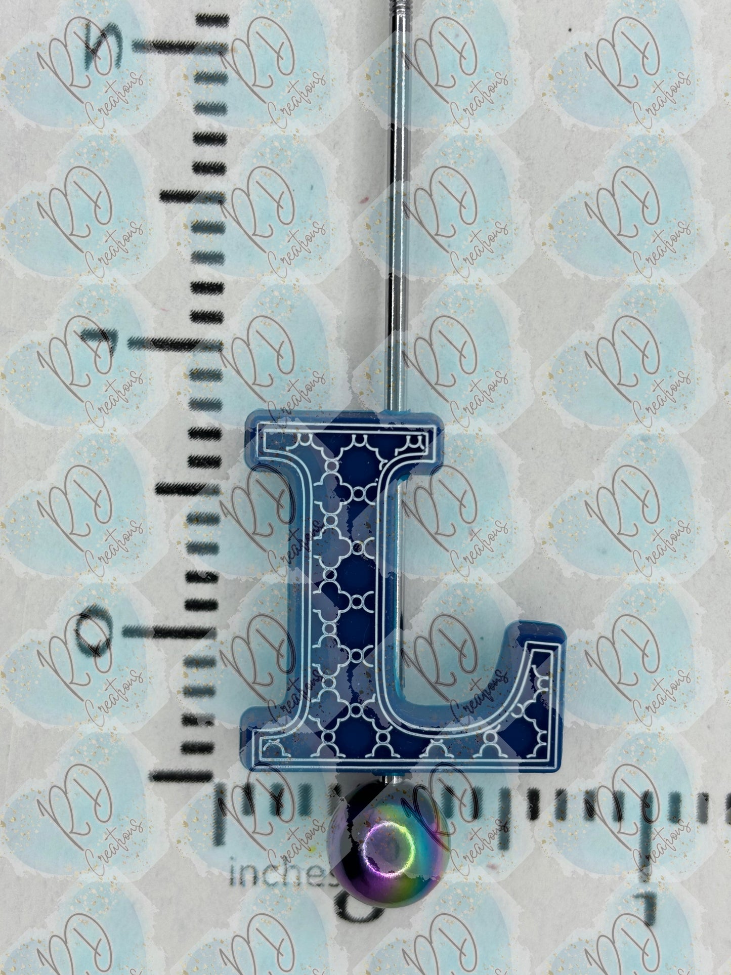 Exclusive L  ~ Alphabet Silicone Focal Collection Collab with TaTNCS