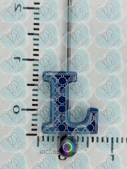 Exclusive L  ~ Alphabet Silicone Focal Collection Collab with TaTNCS