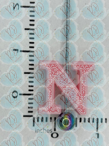 Exclusive N  ~ Alphabet Silicone Focal Collection Collab with TaTNCS
