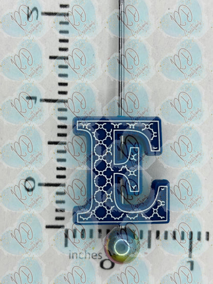 Exclusive E  ~ Alphabet Silicone Focal Collection Collab with TaTNCS